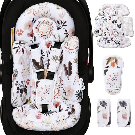 BOMOLOUR Infant Car Seat Insert - Enhanced Comfort 