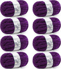 Chunky Yarn for Hand Knitting - #10 Extreme Jumbo Chenille Yarn