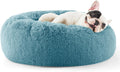 Calming Donut Dog Bed for Small Dogs - Plush Round Comfort