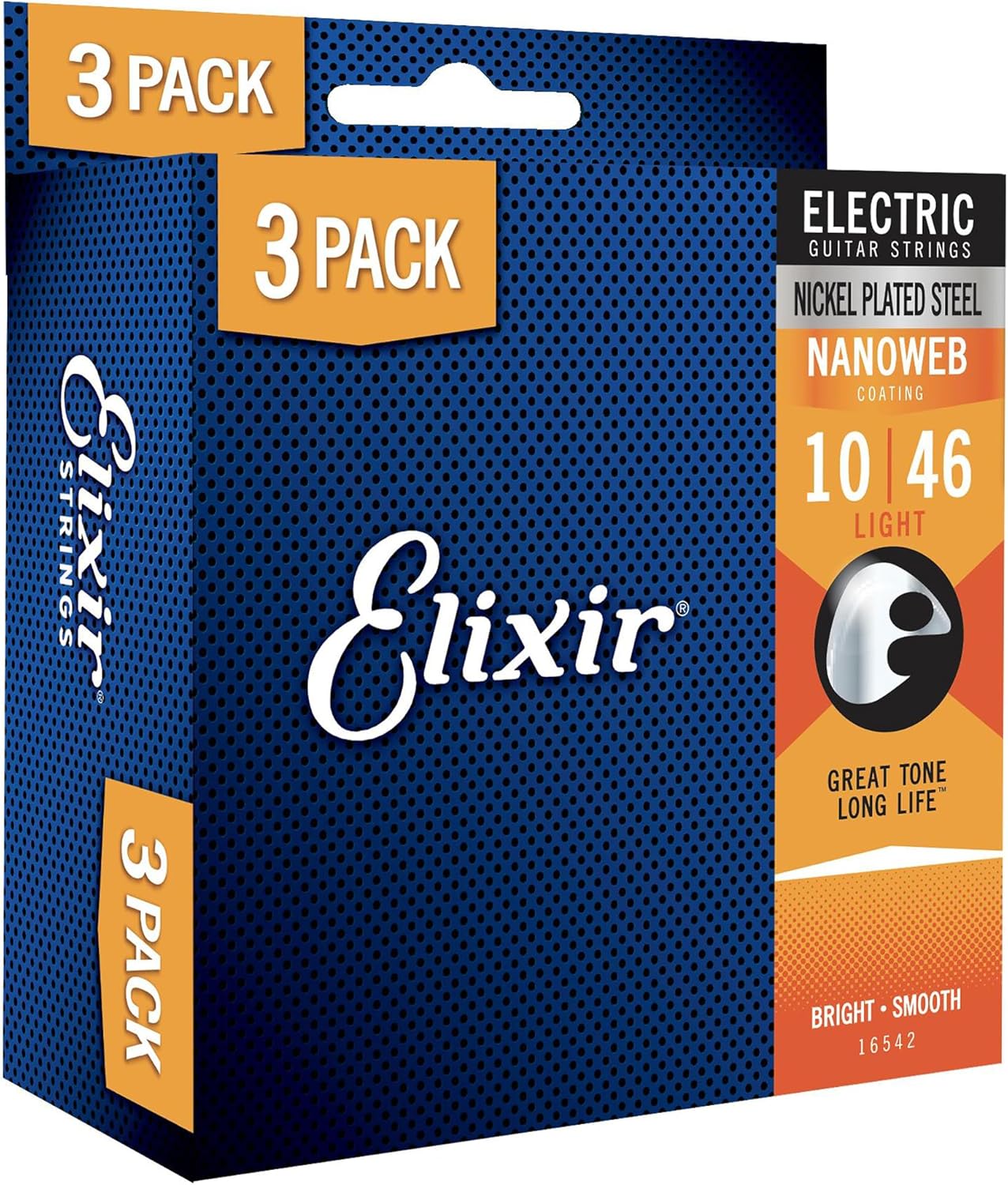 Elixir Electric Guitar Strings: Long-Lasting Bright Tone!