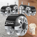 3in Office Chair Wheels for Smooth & Quiet Movement on Floors