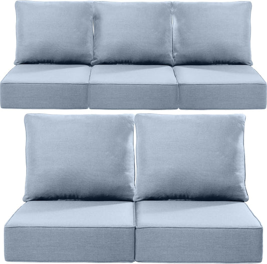 Luxury 24x24x6 Inch Outdoor Cushions for Patio Furniture Set