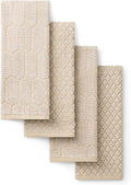 Martha Stewart Honeycomb Chambray Textured Kitchen Towels Set