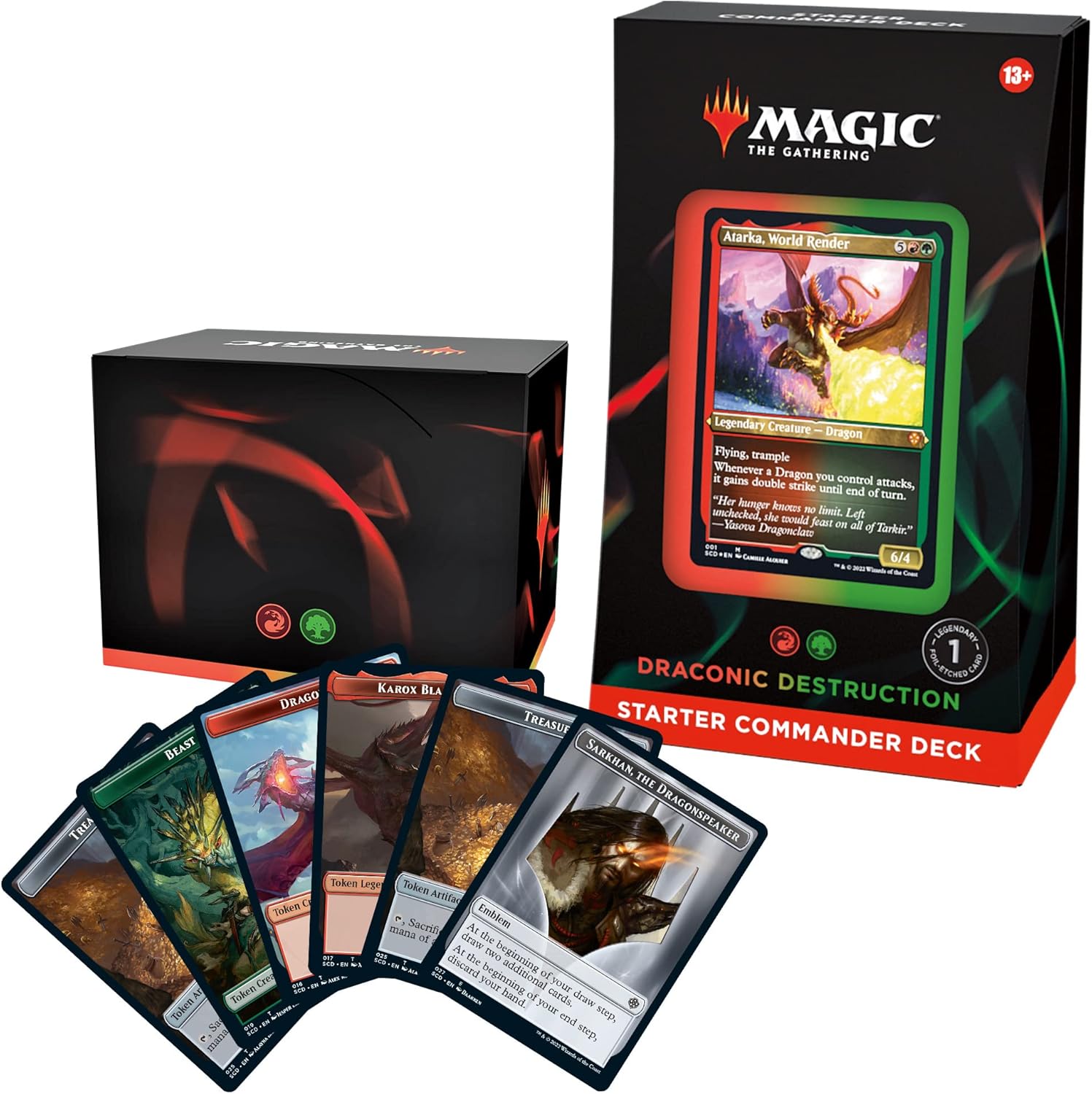 Magic The Gathering Draconic Destruction Starter Commander Deck