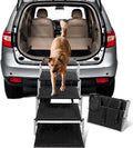 Dog Ramps for Large Dogs - Portable Steps for Cars and SUVs