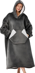 Nobleer Sherpa Hoodie Blanket - Cozy Oversized Gift