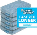 Grill Rescue Heavy Duty Kitchen Sponge (5 Pack, Blue) - Lasts Longer