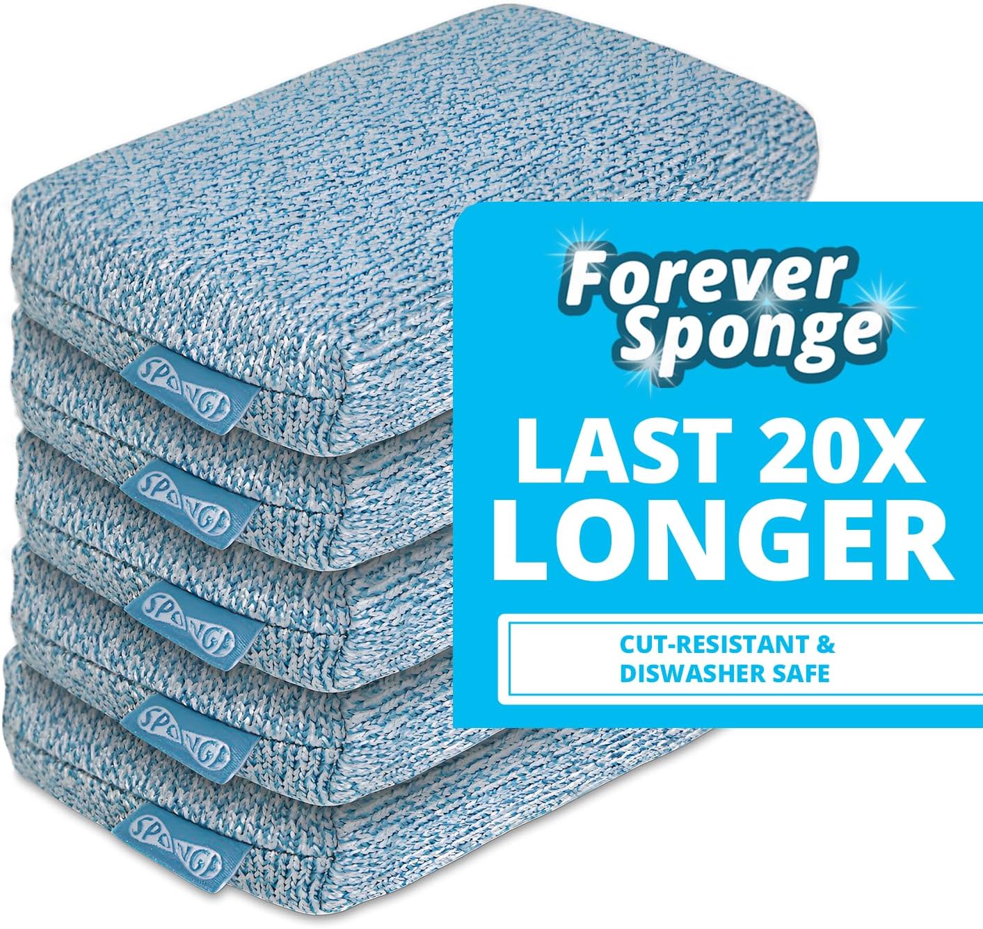 Grill Rescue Heavy Duty Kitchen Sponge for All Your Cleaning Needs