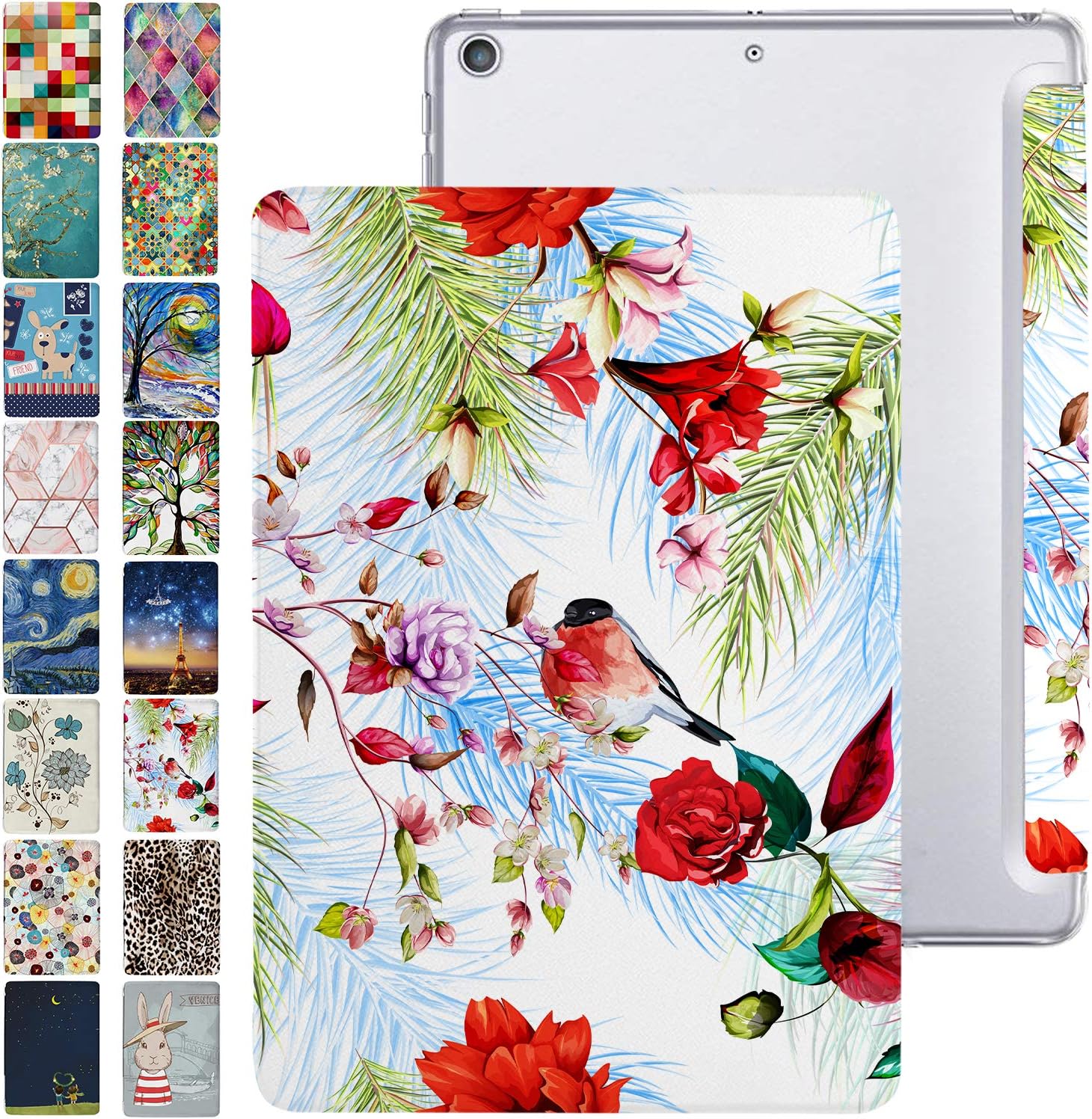 DuraSafe Cases for iPad Mini 6 8.3 Inch - Birds & Flowers Design