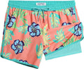 maamgic Mens Short 80s 90s Vintage 5.5ft Swim Trunks - Retro Quick