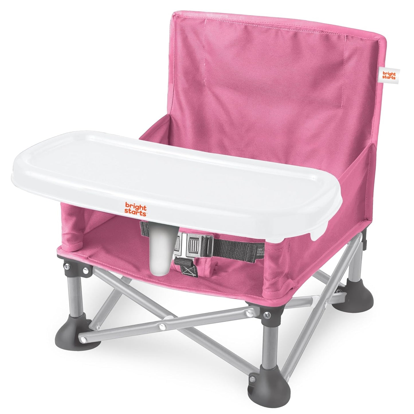Bright Starts Portable Booster: Versatile Indoor/Outdoor Seat