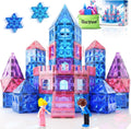 Frozen Princess Diamond Magnetic Blocks - Ideal Gift for 3-8 Year Olds