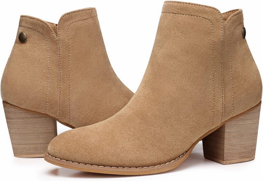 Stylish SHIBEVER Women's Ankle Boots for Fall 2025 Fashion