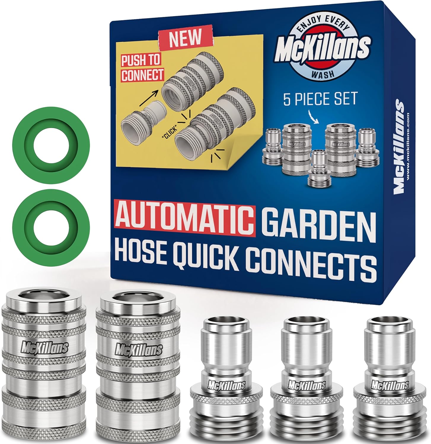 McKillans 2025 Automatic Garden Hose Quick Connect Kit Review
