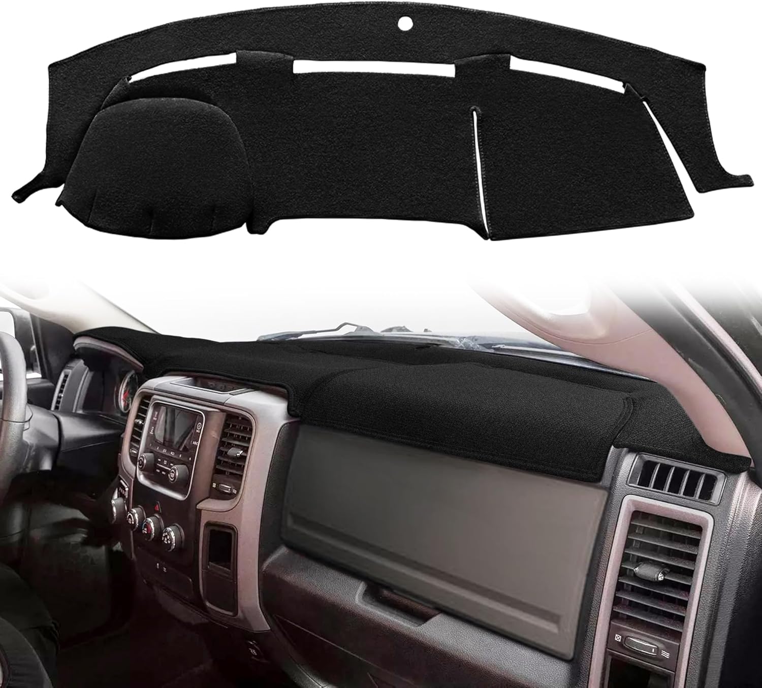 Yiz Dash Cover Mat for Dodge Ram 1500 2009-2018 & More