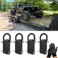 12000lbs Heavy Duty Removable D Ring Stake Pocket Tie Down - Strong