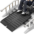 3FT Portable Wheelchair Ramp with Handle - Folding Non-Slip Ramp