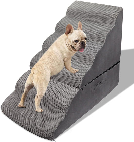 Dog Stairs for High Beds - Perfect Pet Ramp for Small Animals