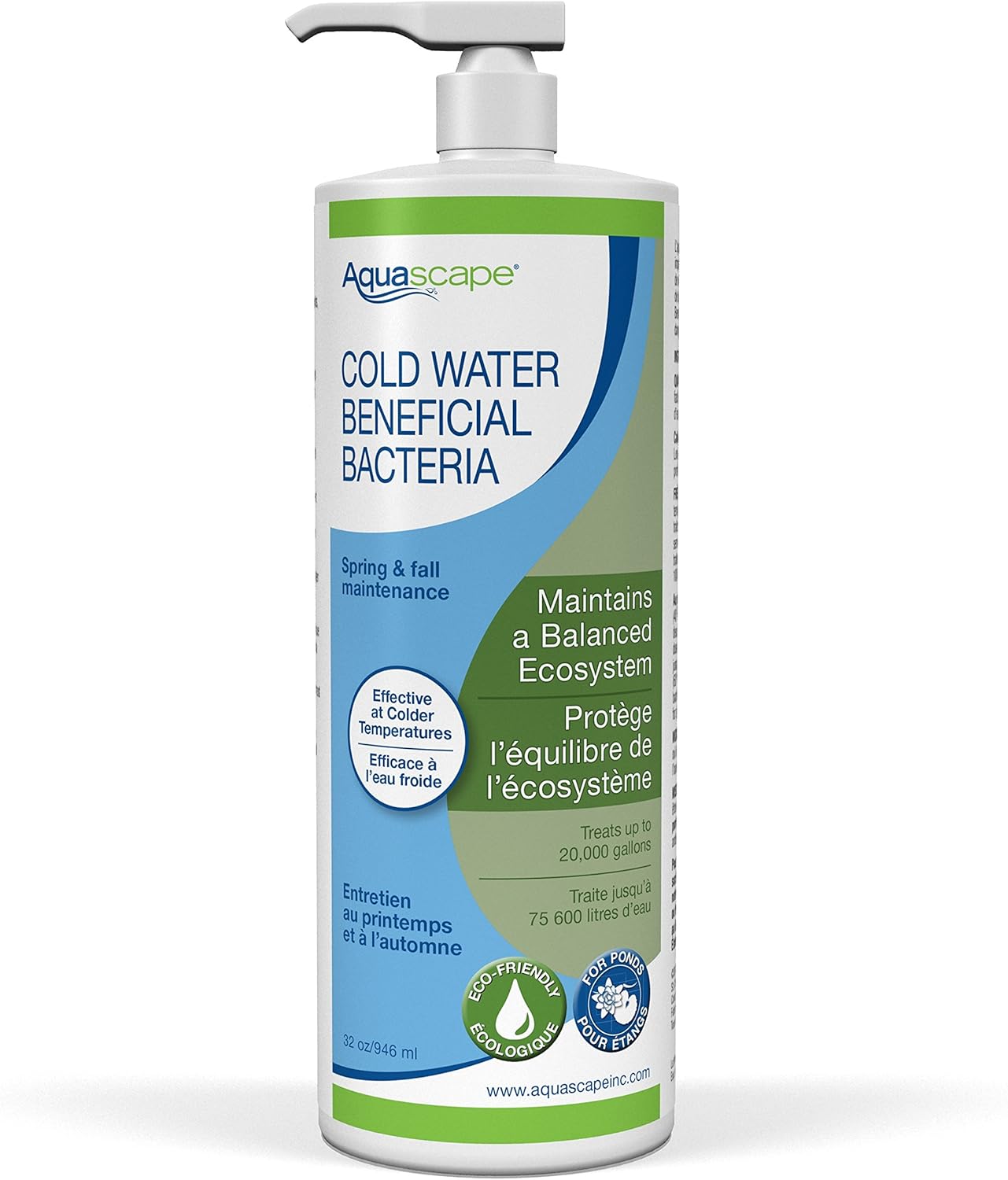 Aquascape Cold Water Beneficial Bacteria for Ponds, 32-Ounce