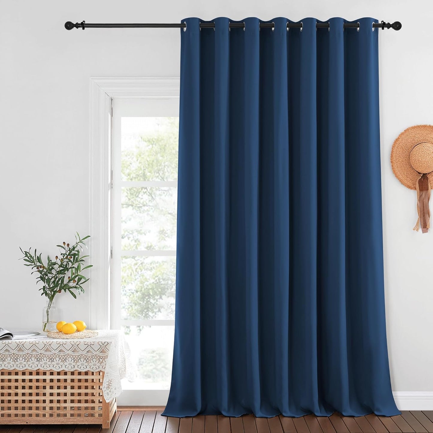 NICETOWN Patio Door Curtain for Sound Blocking and Privacy
