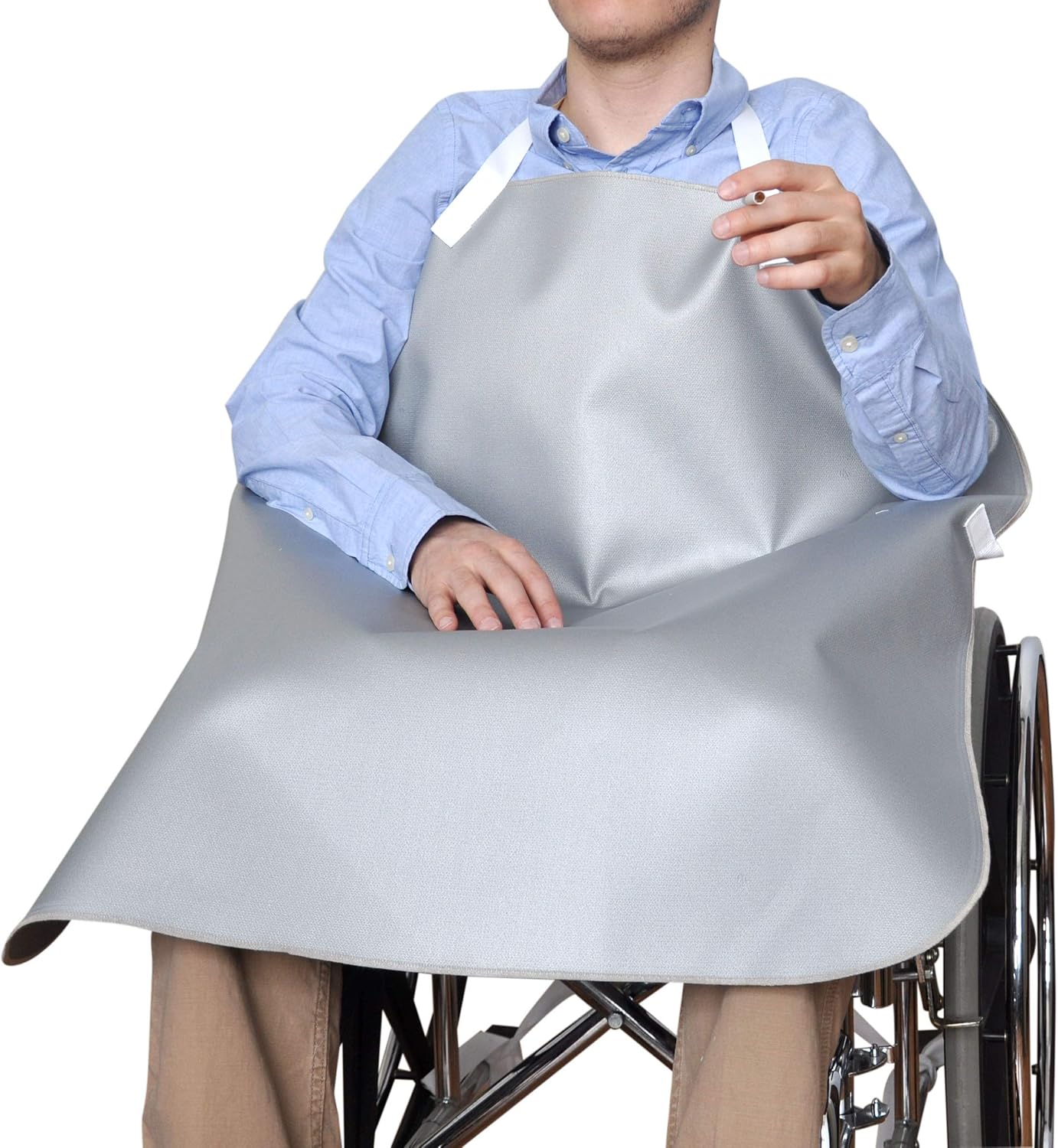 NYOrtho Deluxe Smokers Apron for Safe Smoking in Wheelchairs