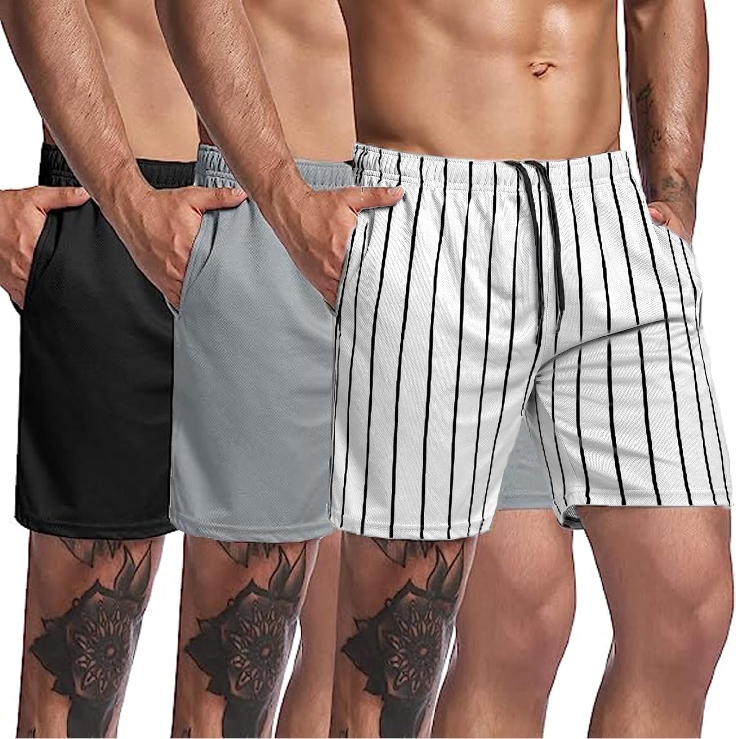 COOFANDY Men's Athletic Shorts - Lightweight Gym Workout Shorts