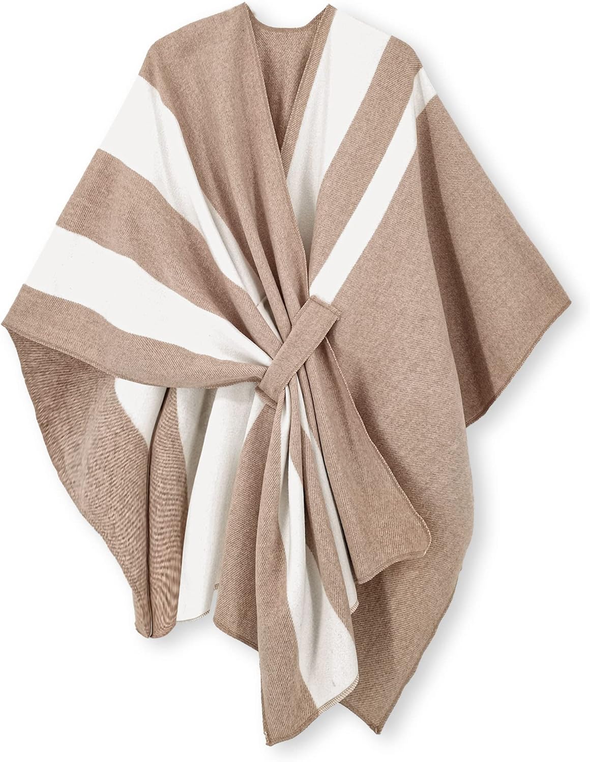 Moss Rose Women's Shawl Wrap Poncho for Fall and Winter Wear