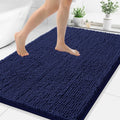 Smiry Luxury Chenille Bathroom Rug 48x32 - Extra Soft Absorbent Rug