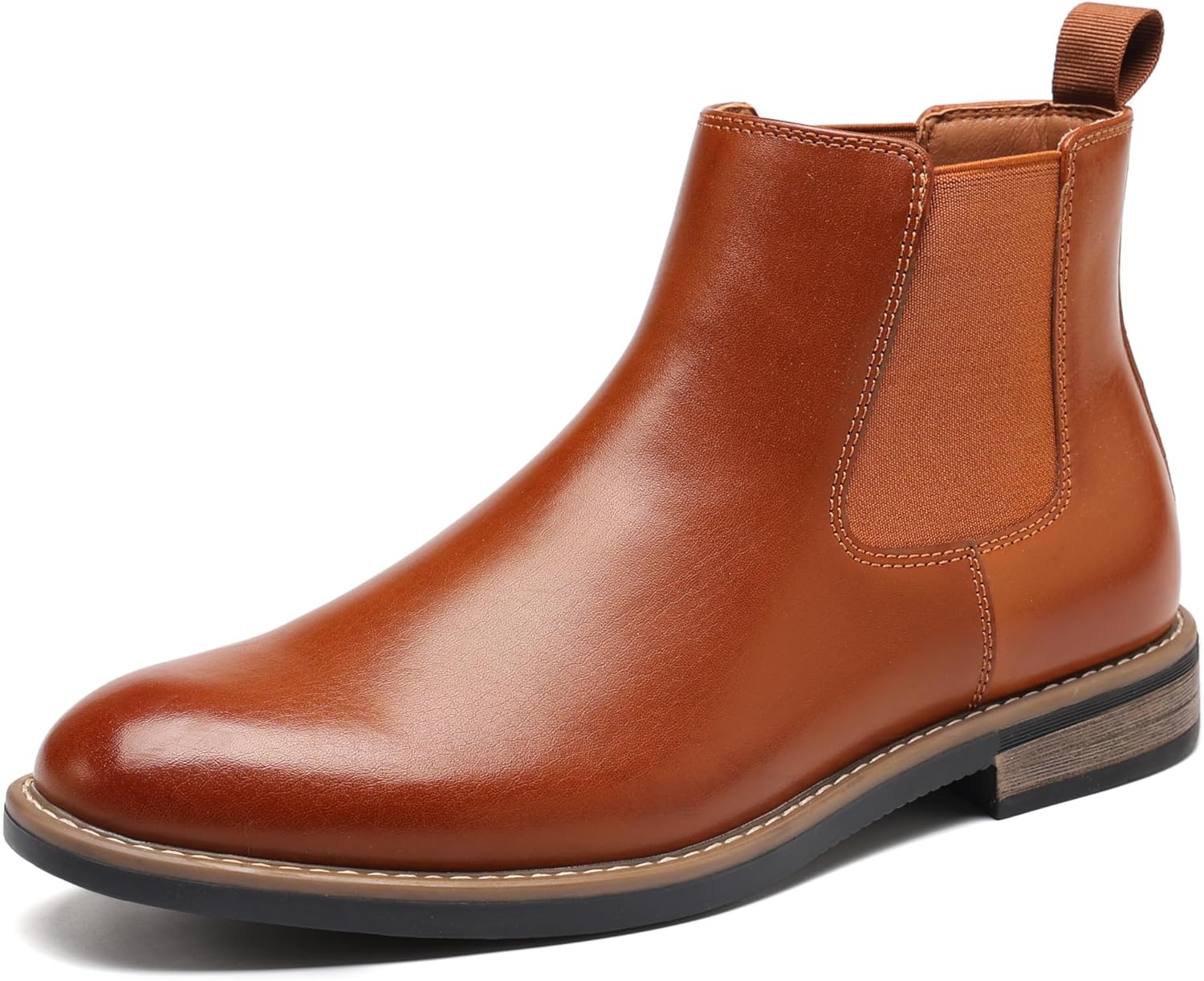 DECARSDZ Men's Chelsea Boots: Classic Comfy Slip-On Suede Style