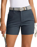 Women's 5in Golf Shorts with Pockets - Quick Dry Stretch Comfort