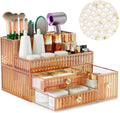 Makeup Organizer Golden - Tempered Glass Vanity Organizer for You