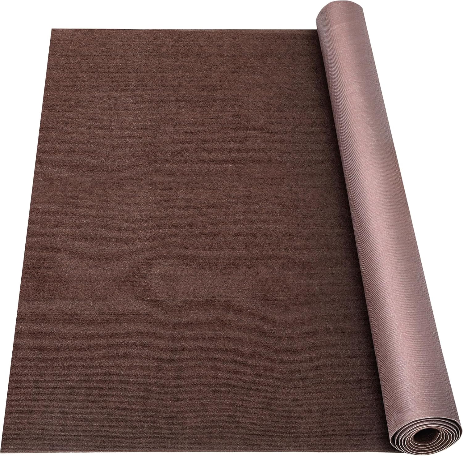 Marine Carpet Roll 6 FT x 23 FT Brown Non-Slip Indoor Outdoor