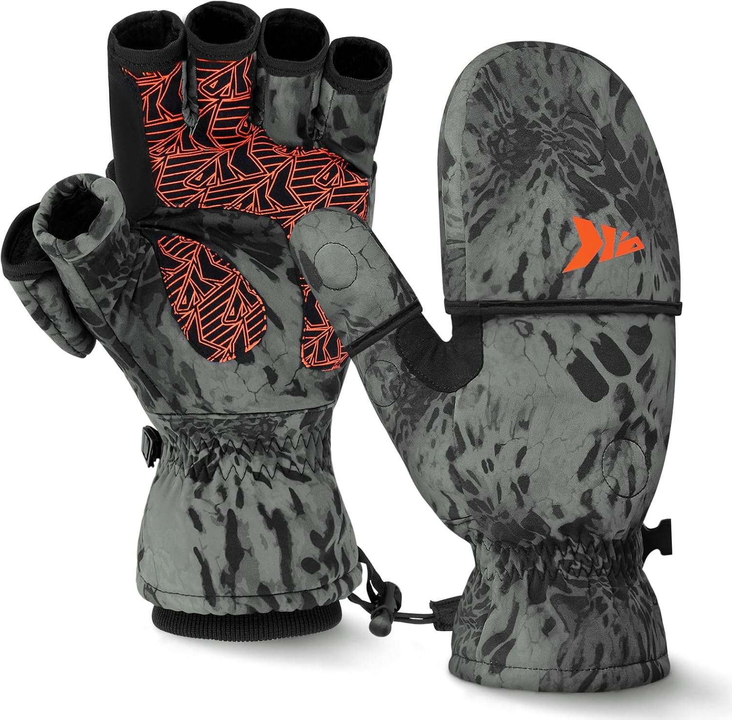 KastKing PolarBlast Convertible Fishing Gloves