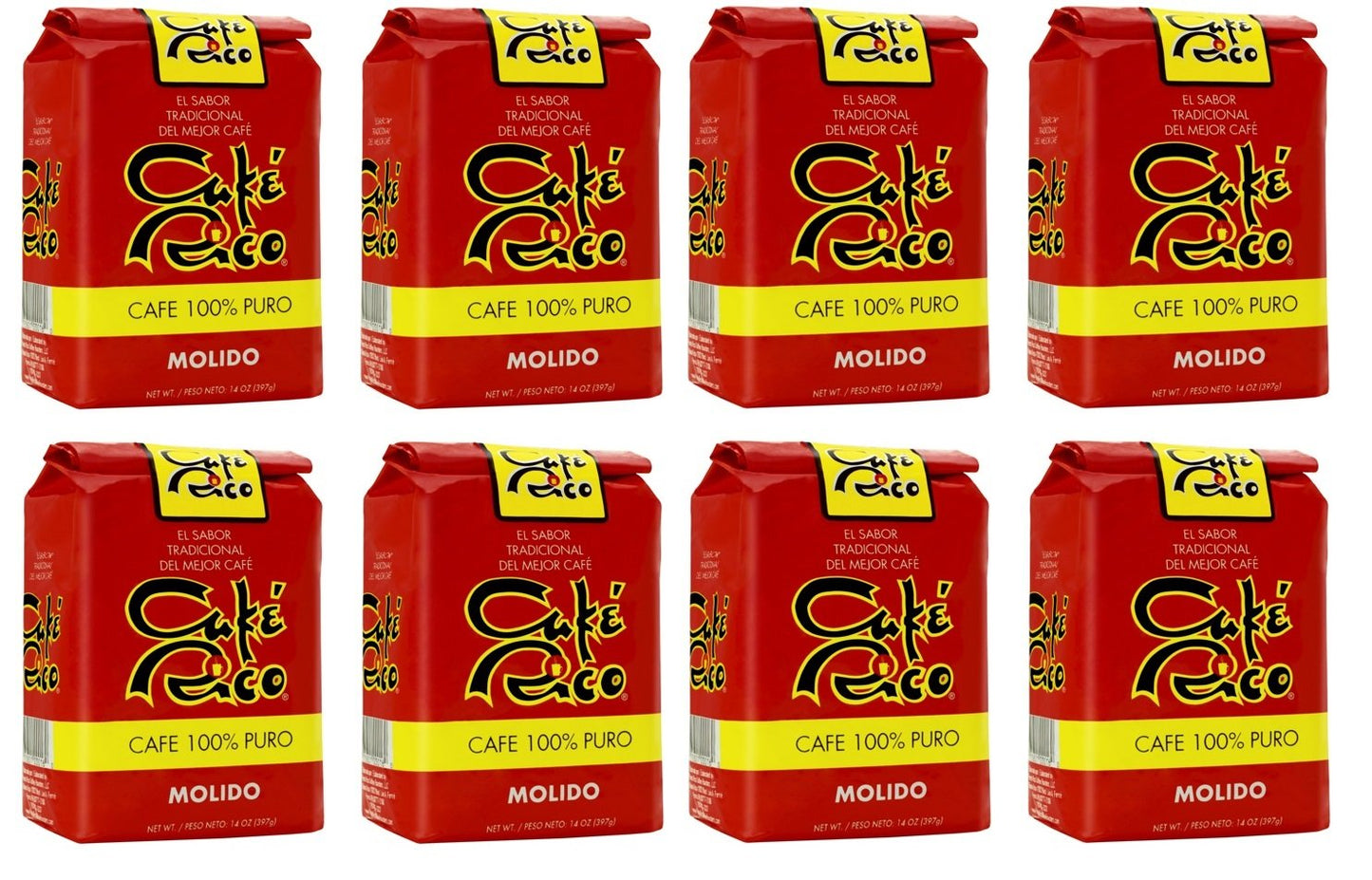Cafe Rico Ground Regular Puerto Rican Coffee - Bold Flavor