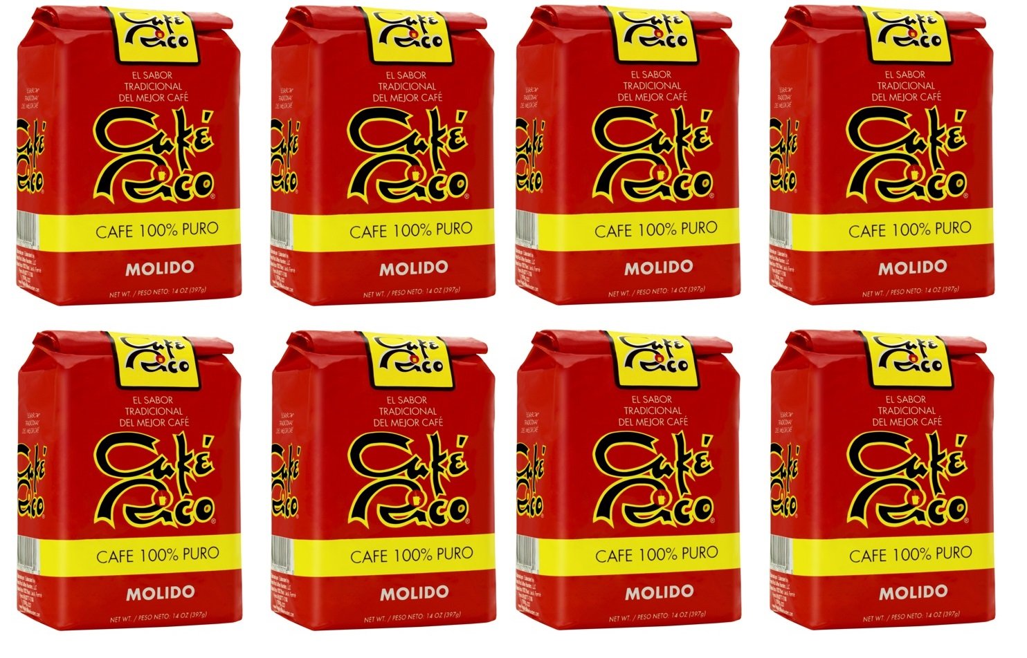 Cafe Rico Ground Regular Puerto Rican Coffee - Bold Flavor