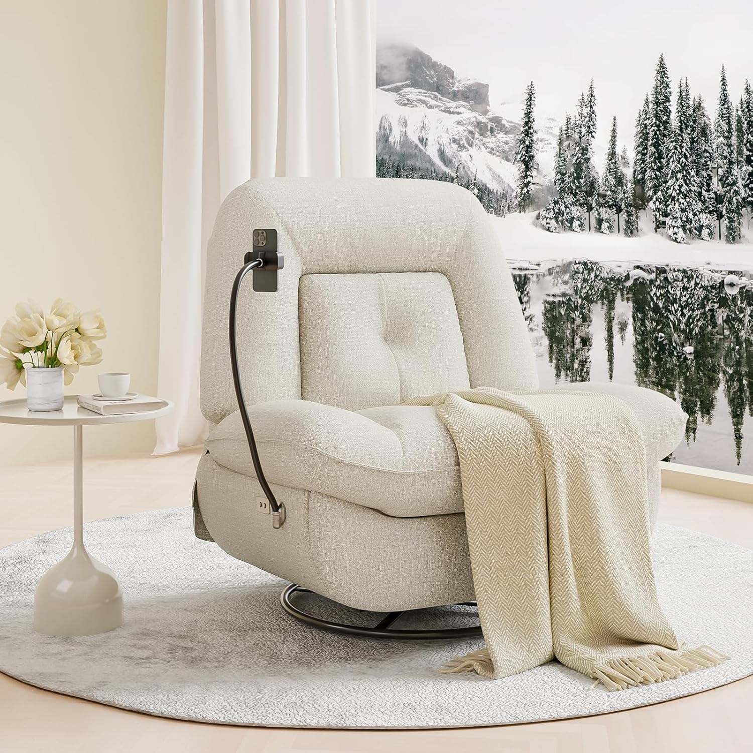 Swivel Recliner Chair - Ultimate Comfort & Relaxation
