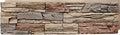 GenStone Faux Stacked Stone Panel 41in x 11.25in - DIY Friendly Desert