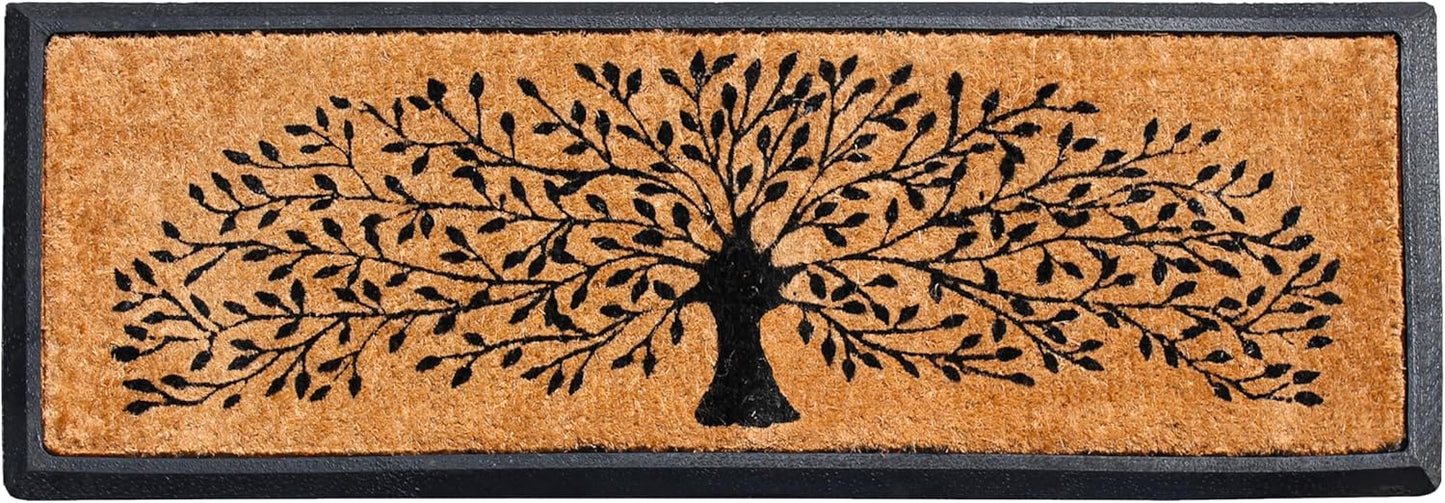 Natural Coir and Rubber Large Door Mat for Heavy Duty Use