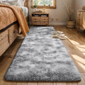 Rainbow Soft Runner Rug 2x8 ft Plush Shag Runner - Cozy Hallway Accent