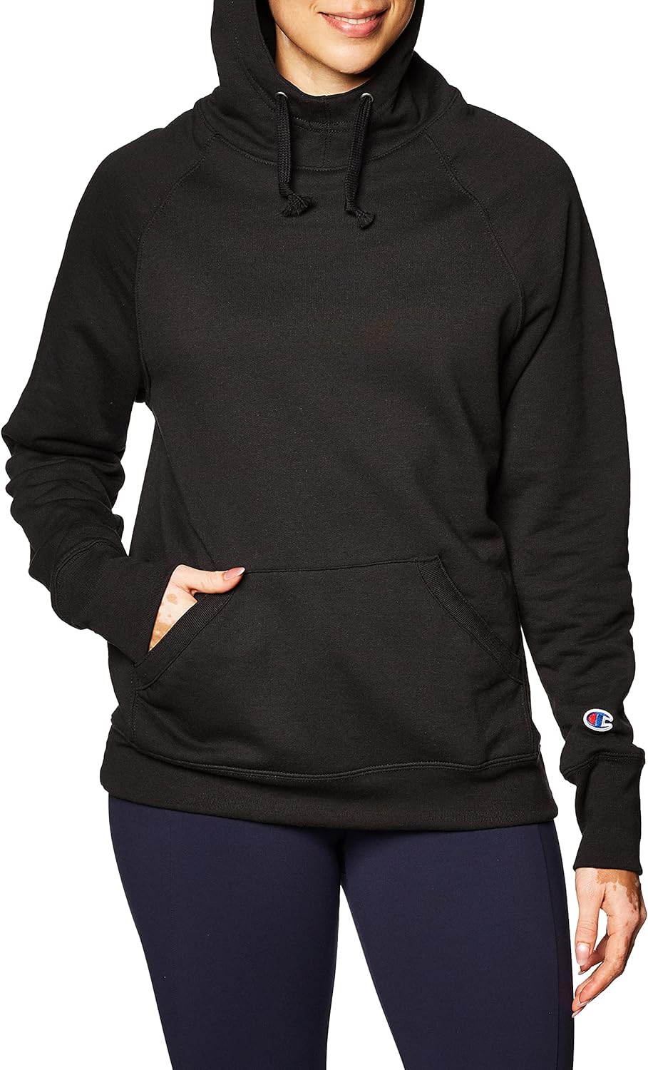 Champion Powerblend Graphic Hoodie - Cozy Comfort!