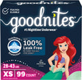 Goodnites Girls Nighttime Bedwetting Underwear XS - Wake Up Dry