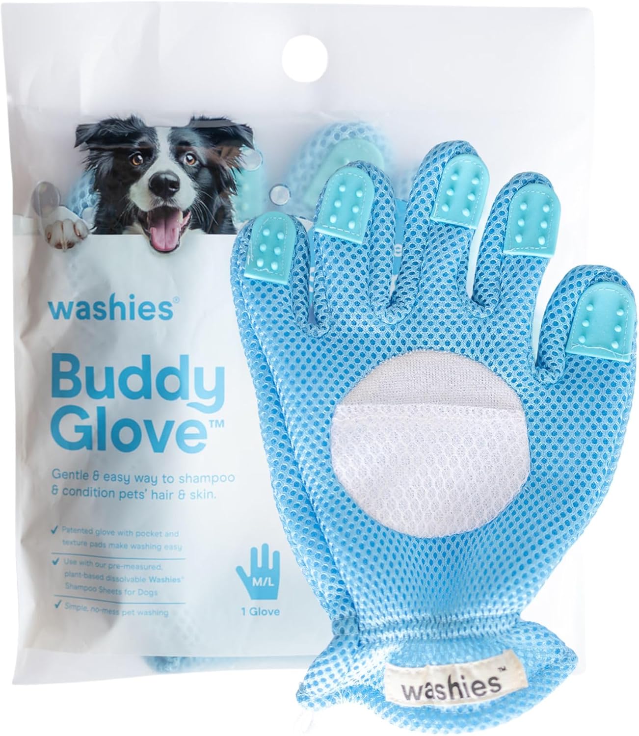 Pet Hair Removal Glove - Gentle grooming for happy pets!