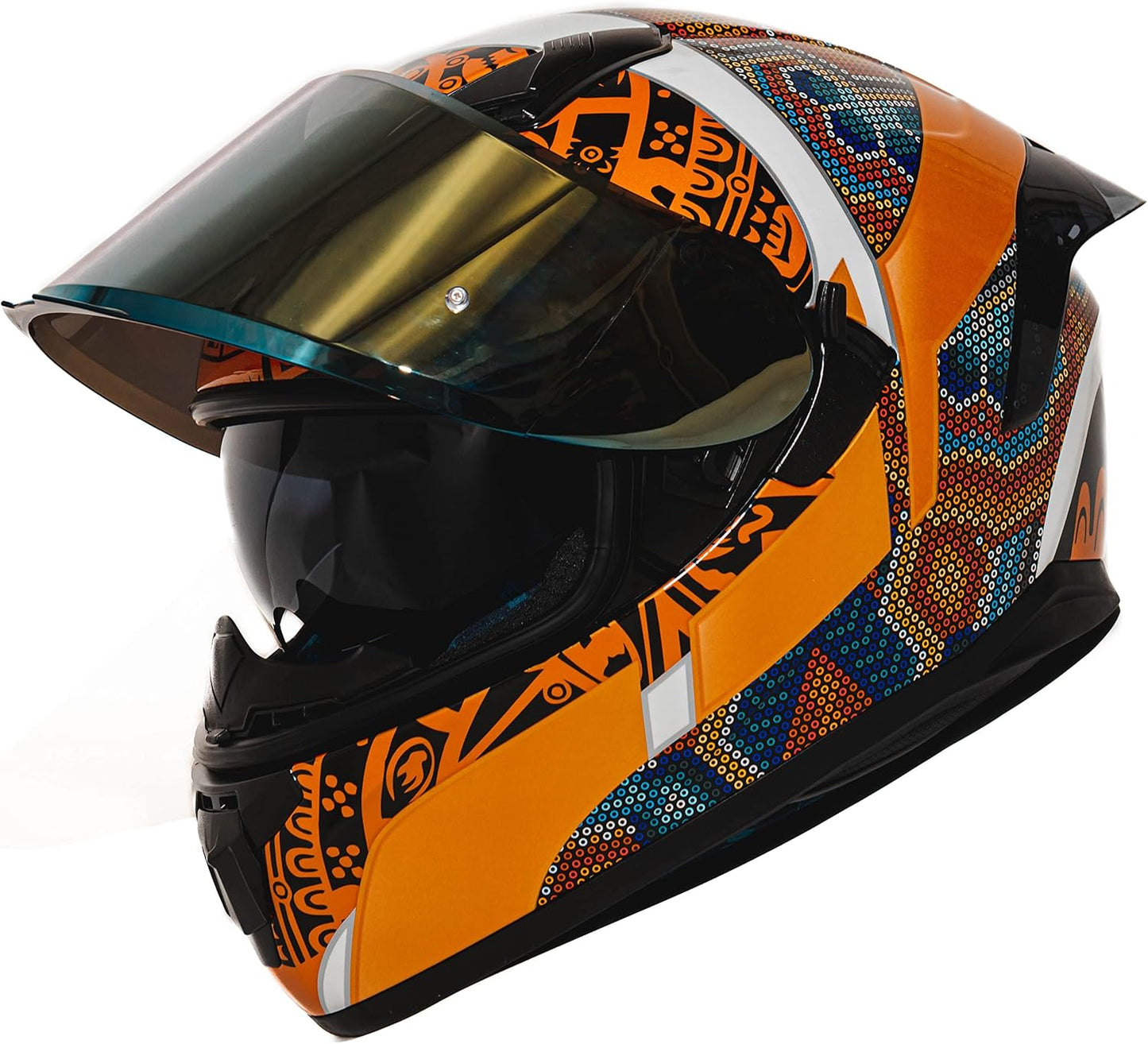 HAX OBSIDIAN Full Face Dual Visor Motorcycle Helmet Review