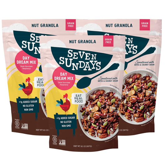 Seven Sundays Nut Granola Cereal, Day Dream Dark Chocolate
