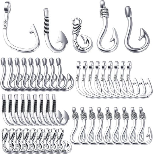 BronaGrand Fish Hook Charms - DIY Jewelry Making Essential