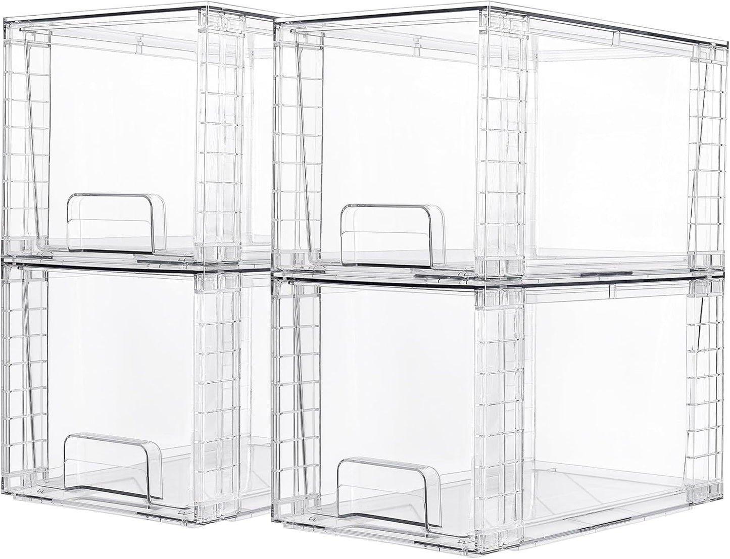 Vtopmart Large Stackable Storage Drawers for Home Organization