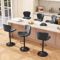 Adjustable Swivel Bar Stools Set of 6 for Kitchen Island