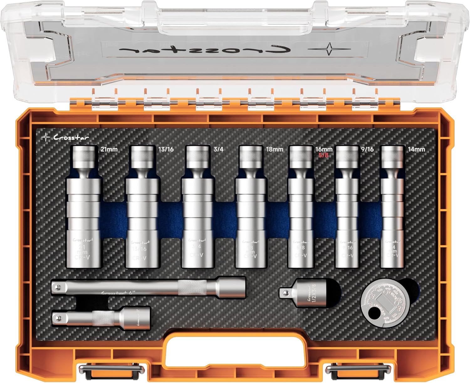 Crosstar 11PCS Magnetic Swivel Spark Plug Socket Set Review