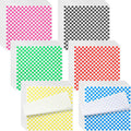 960 Pack 12 x 12 in Checkered Deli Wax Paper Sheets - 6 Colors