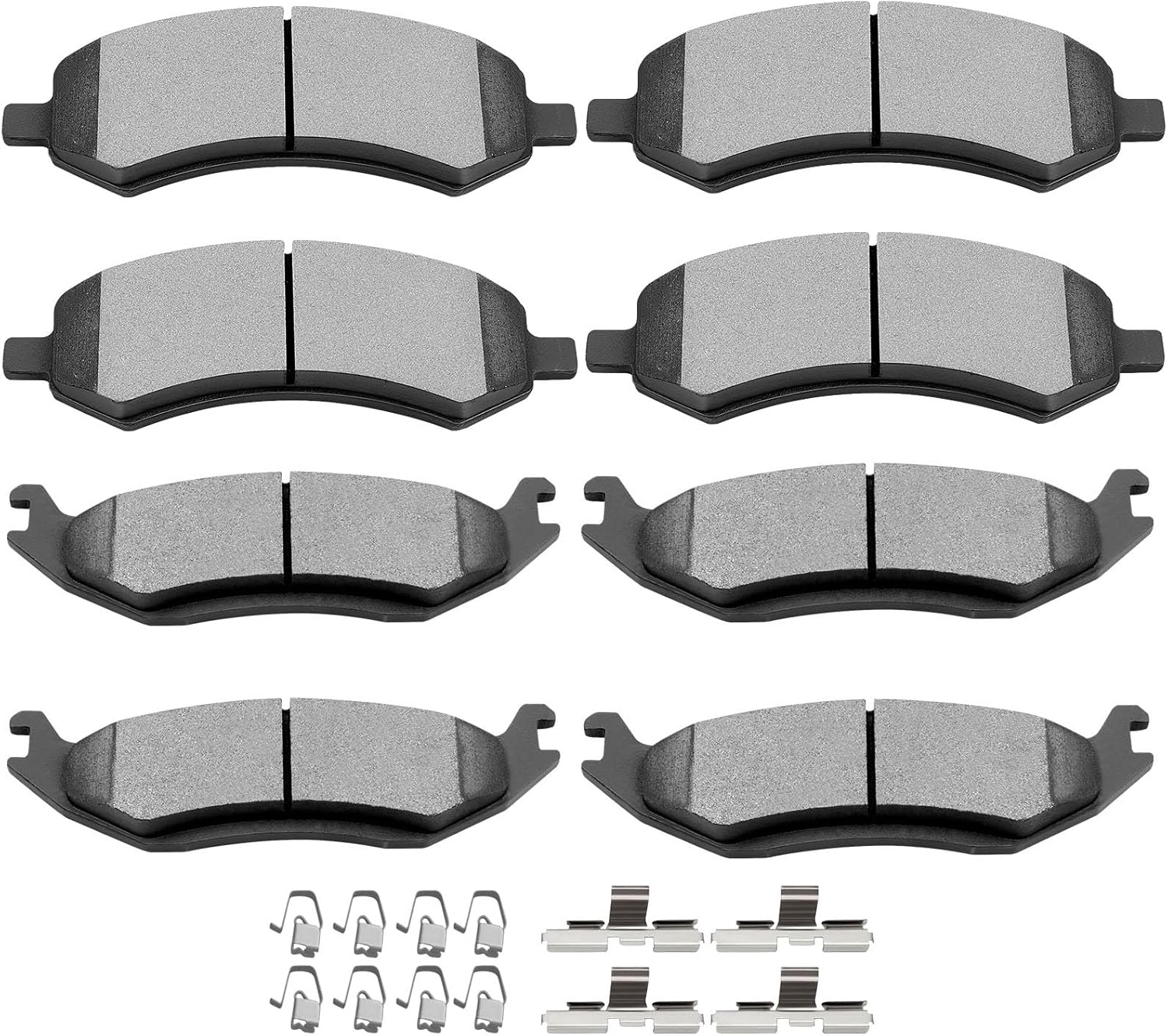 SCITOO Ceramic Brake Pads Set for Dodge Durango and Ram 1500